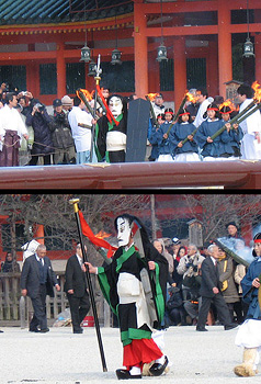 平安神宮の節分