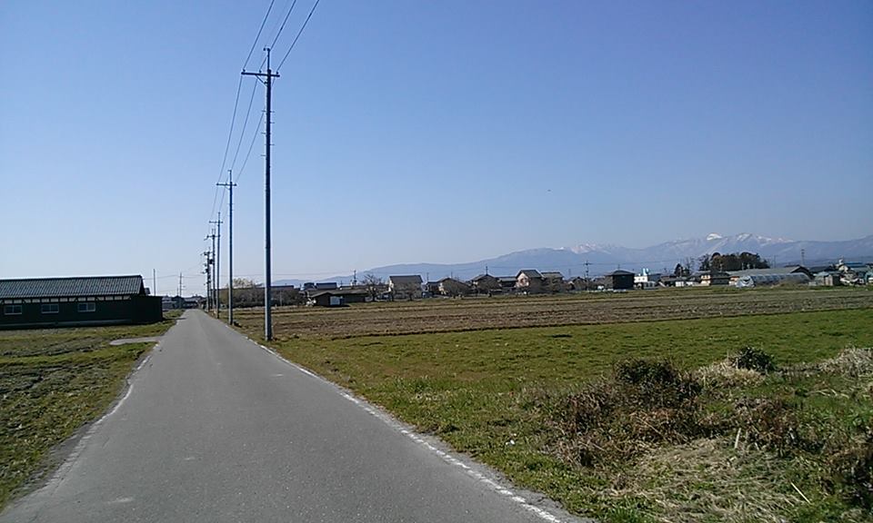 新旭駅周辺の田園