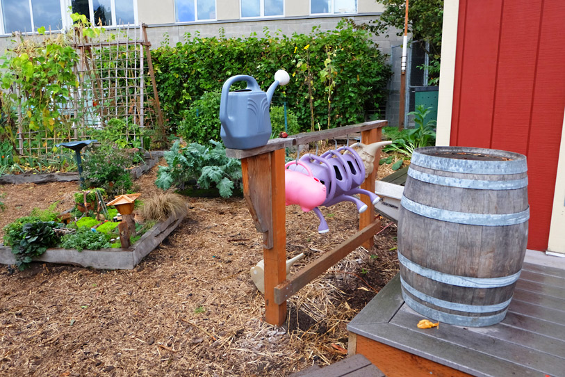 P-Patchの中の、Children’s garden。子供用ジョーロ