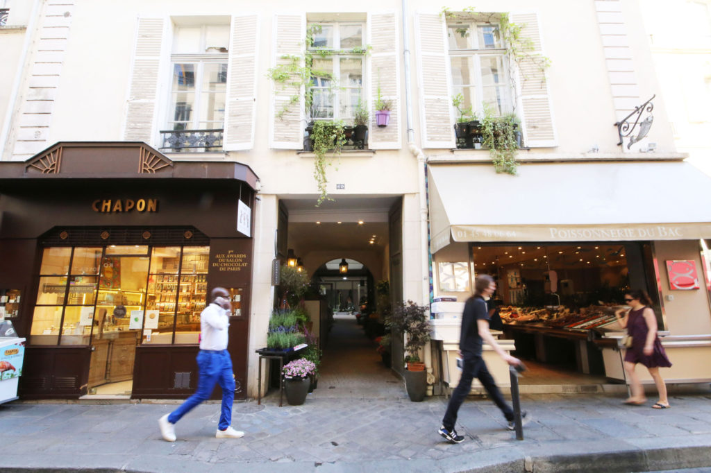 L'entrée de l'appartement