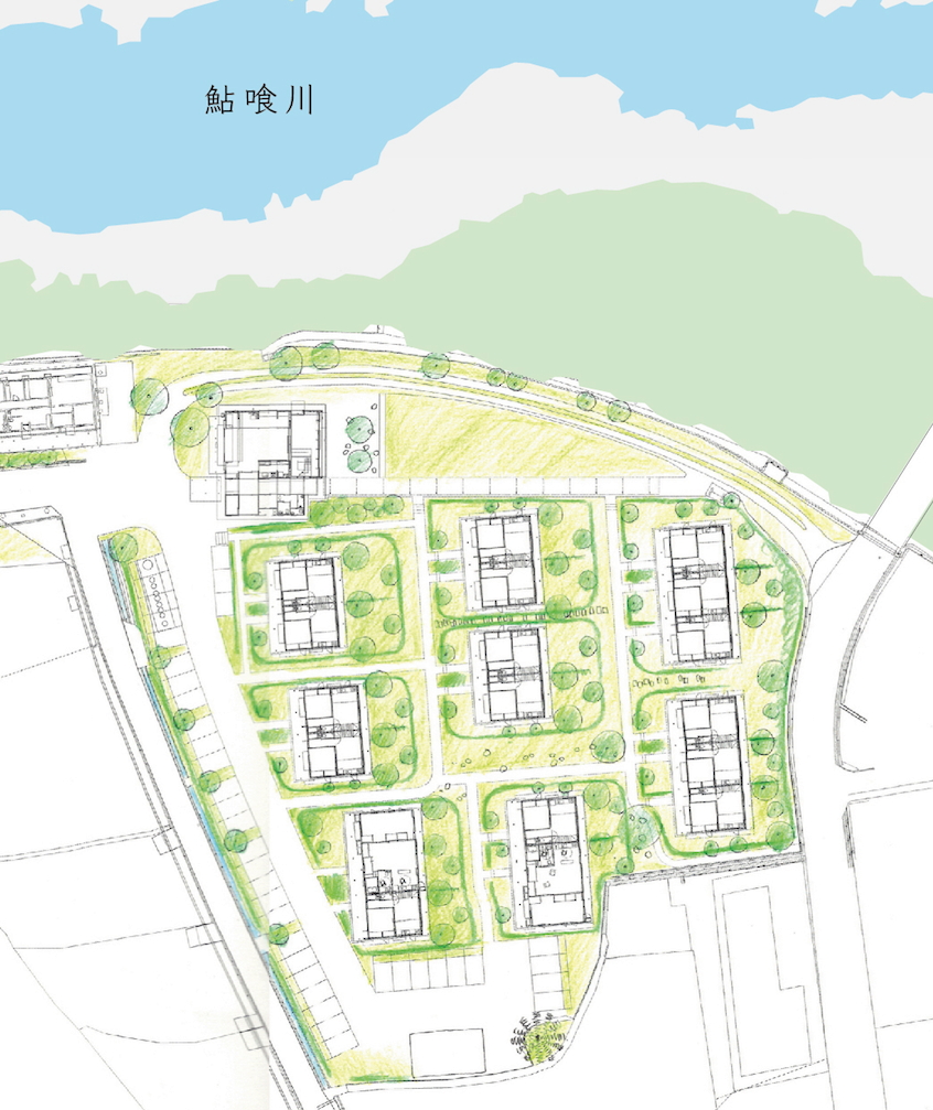 大埜地の集合住宅