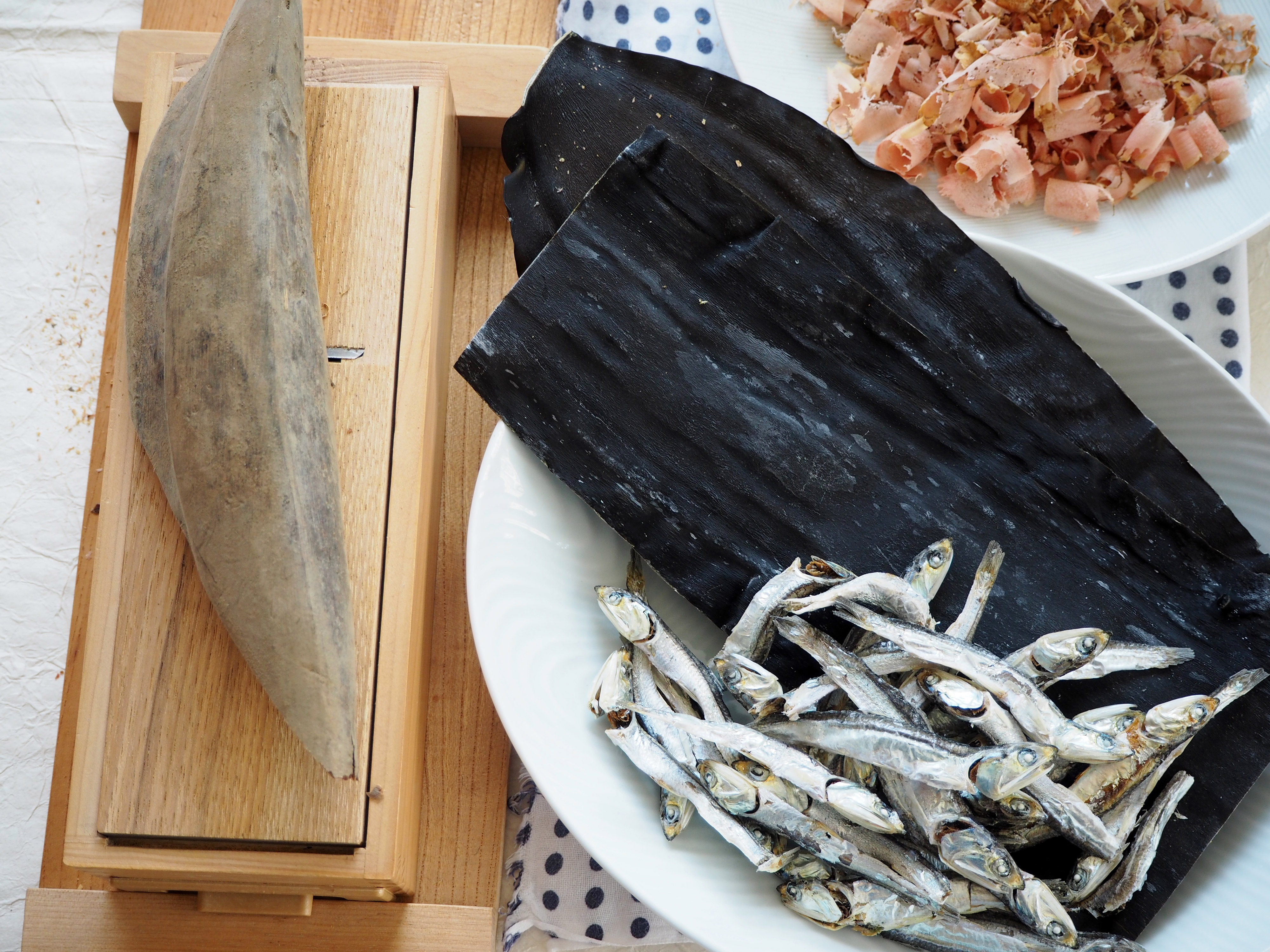 本枯れ節と昆布と煮干し