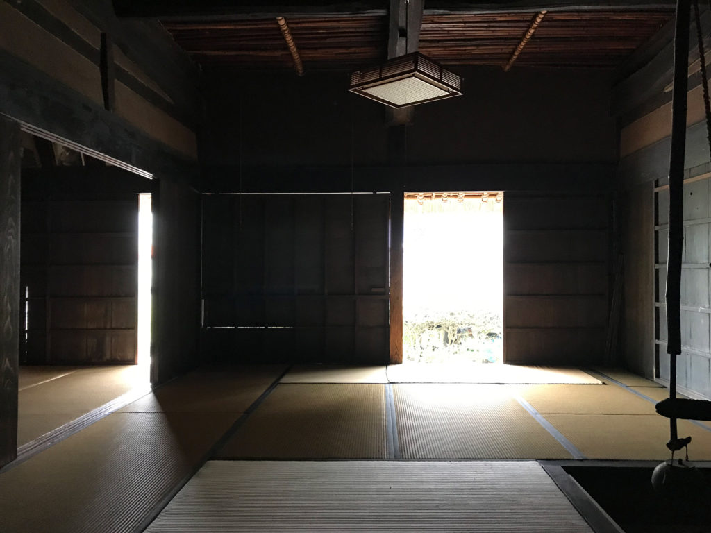 後藤家住宅の囲炉裏がある部屋