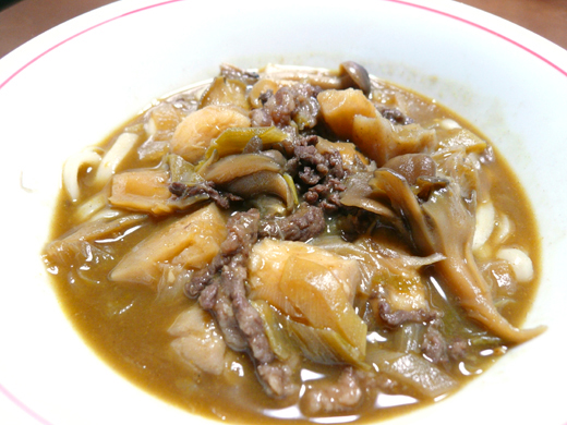 里芋入りカレーうどん