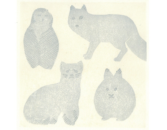 雪色の動物